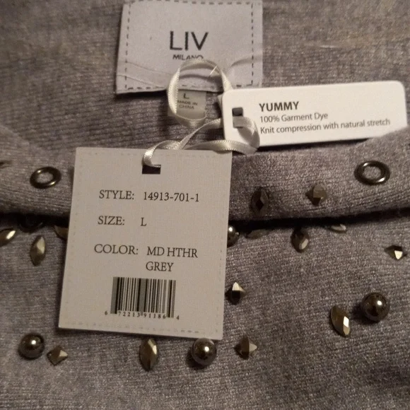 LIV (milano) SWEATER  NWT - Picture 5 of 5